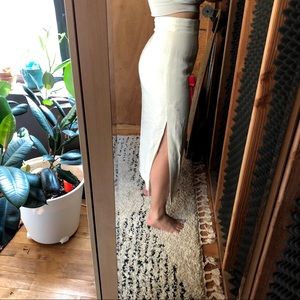 Vintage Express Creme Skirt